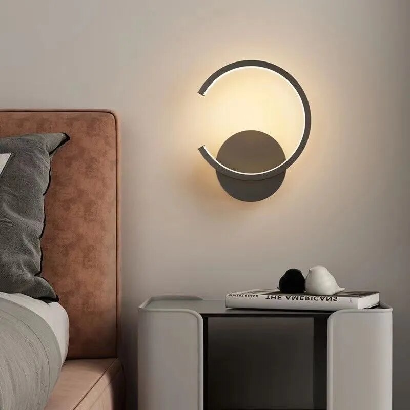 LumaVero LED Wall Light Modern Contemporary Sleek Lamp For Home And Office Wall Lighting Elegant Design