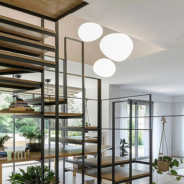 AstraGlass Satin-Finish Pendant Light For Warm Glow