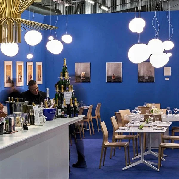 AstraGlass Satin-Finish Pendant Light For Warm Glow