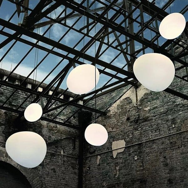 AstraGlass Satin-Finish Pendant Light For Warm Glow