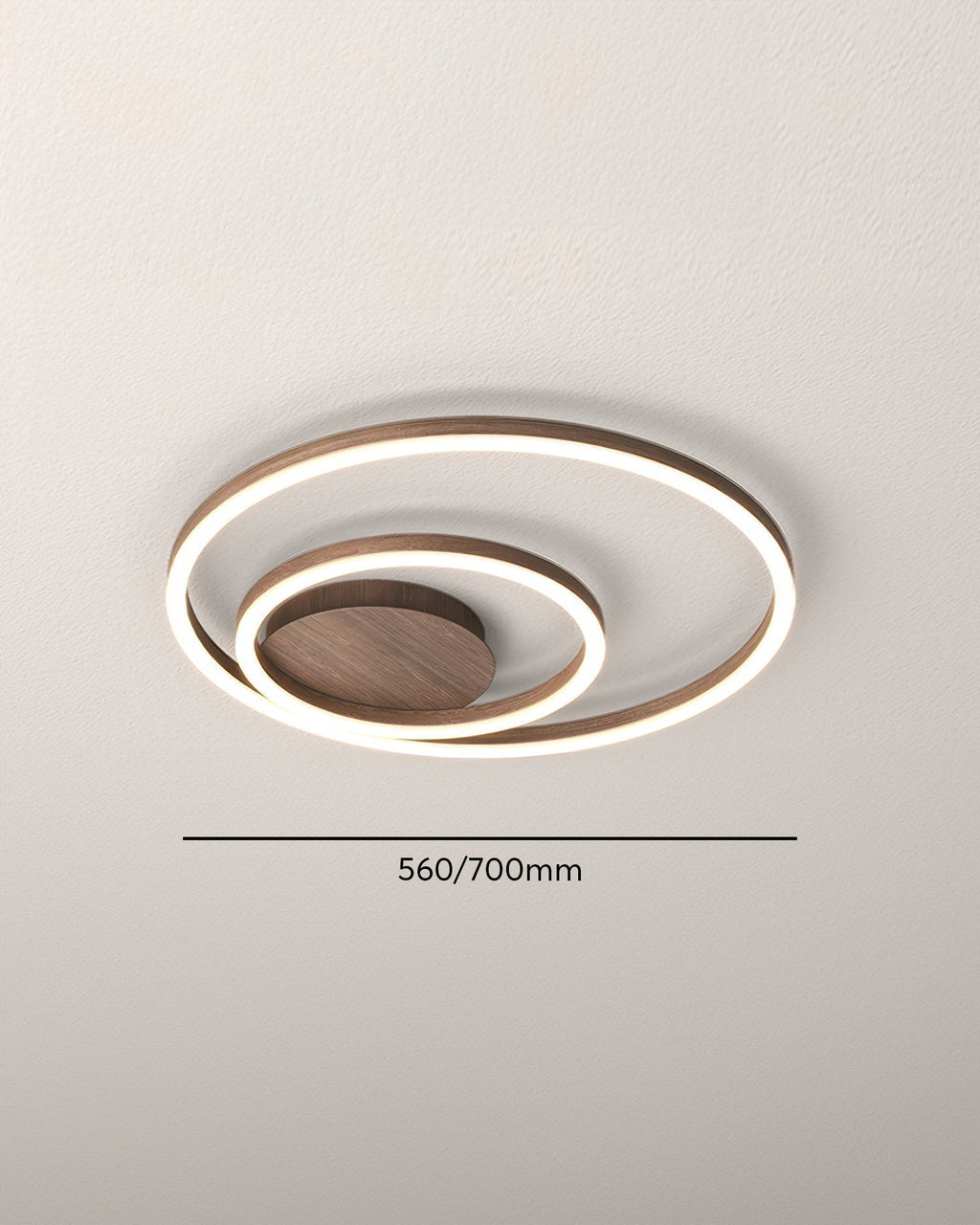 Aurelin LED Ceiling Light Modern Geometric Flush Mount Fixture Contemporary Home Lighting