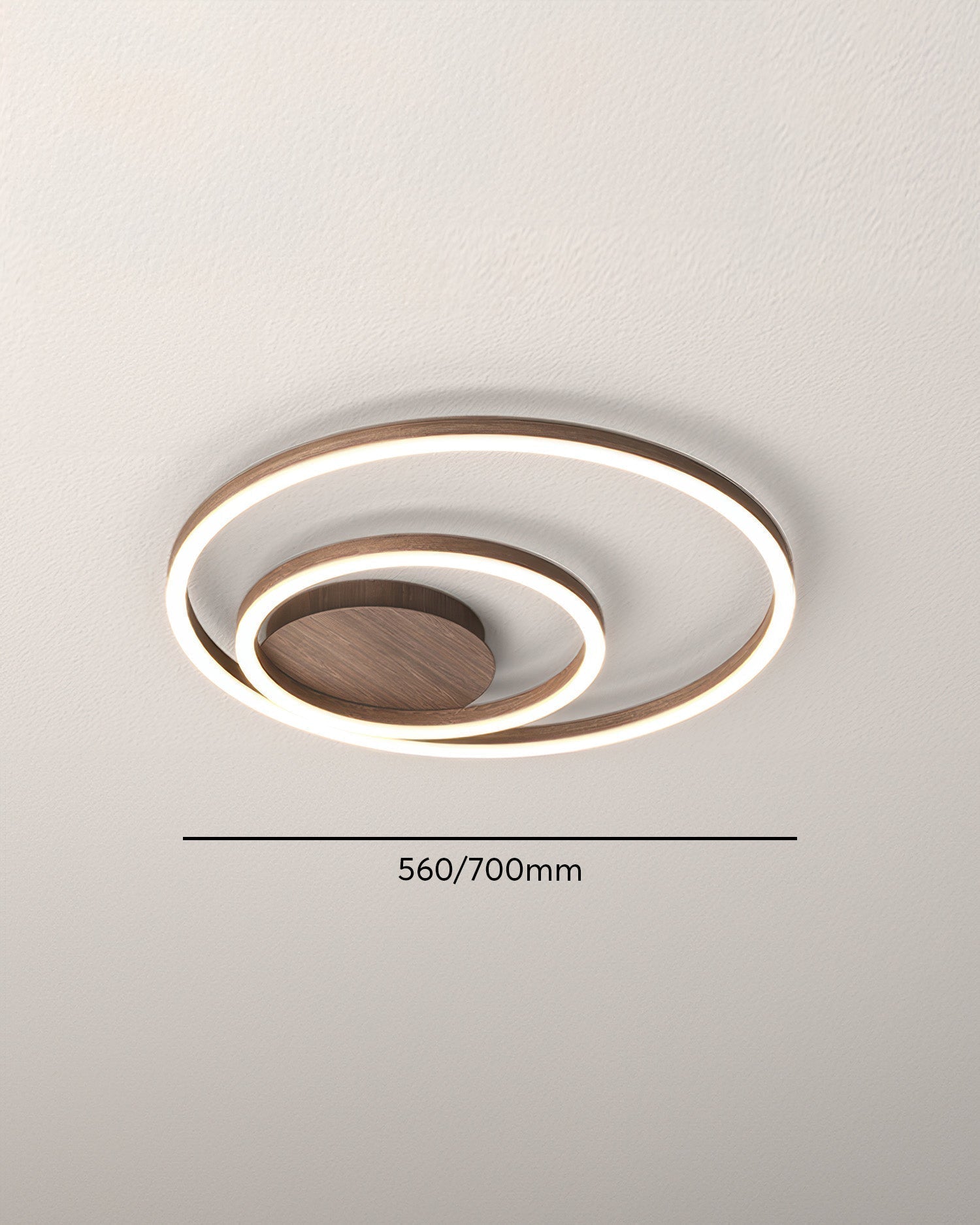 Aurelin LED Ceiling Light Modern Geometric Flush Mount Fixture Contemporary Home Lighting