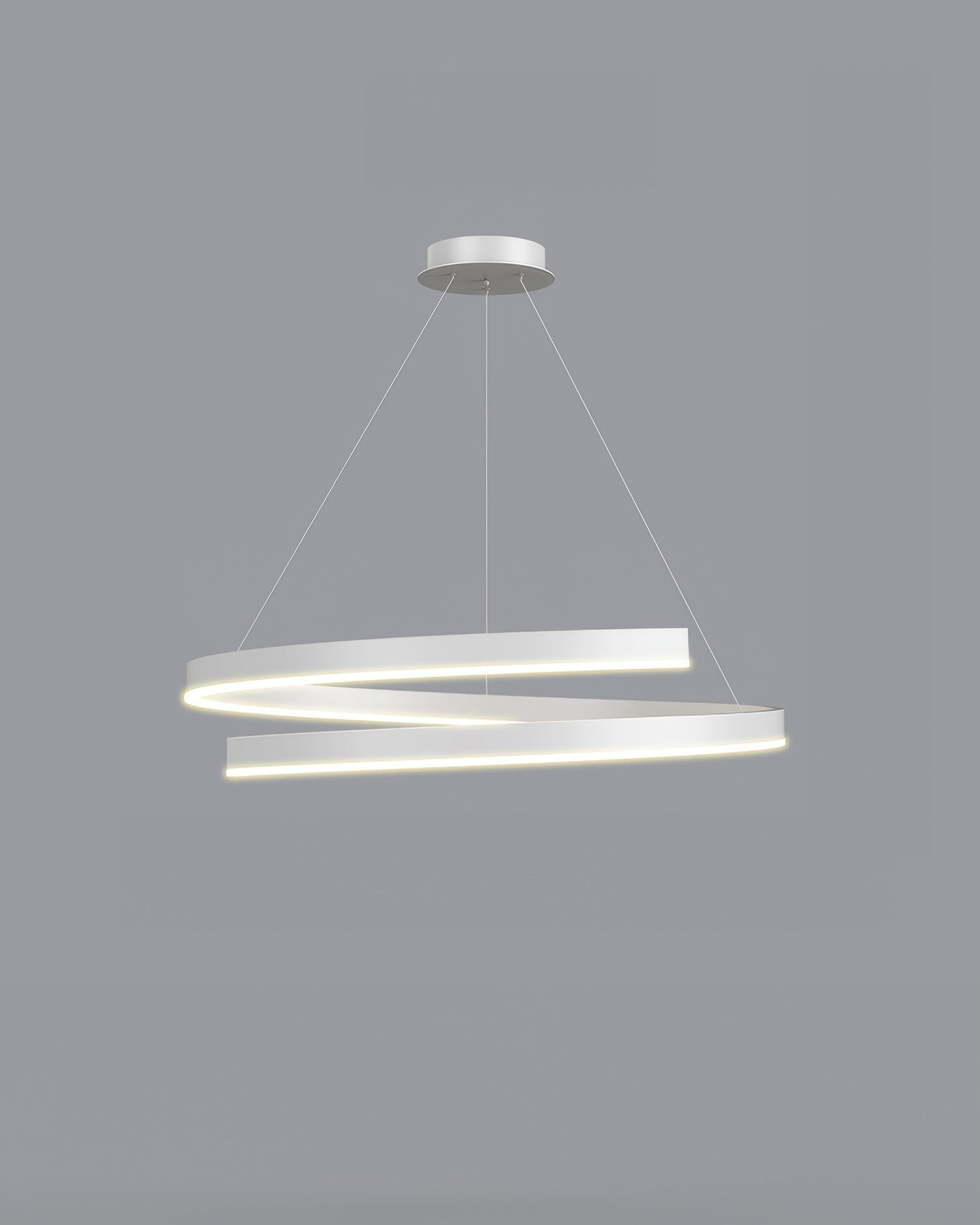 Lámpara de araña de diseñador estilo caoba Marcelli con ángulos ajustables y acabado de aluminio con vetas de madera